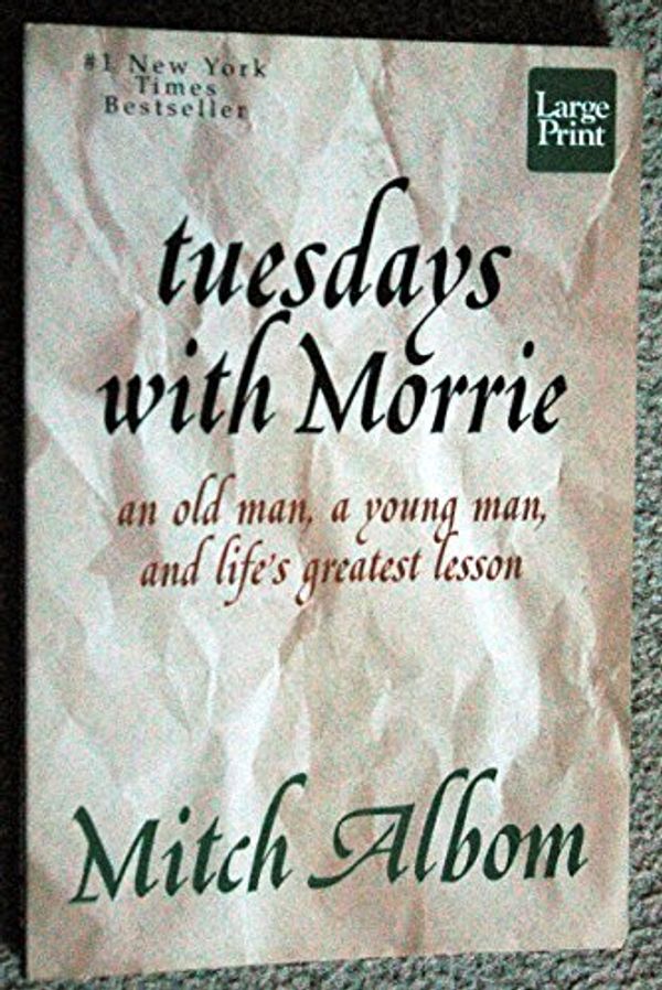Cover Art for 9781568959672, Tuesdays with Morrie by Mitch Albom