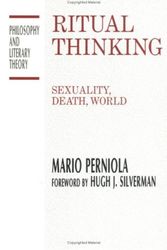 Cover Art for 9781573928694, Ritual Thinking by Mario Perniola
