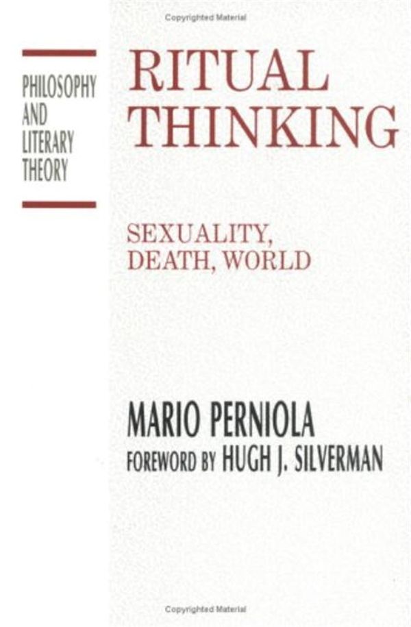 Cover Art for 9781573928694, Ritual Thinking by Mario Perniola