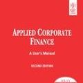 Cover Art for 9780471742708, Applied Corporate Finance: A User's Manual (2nd Edition, International) by Aswath Damodaran