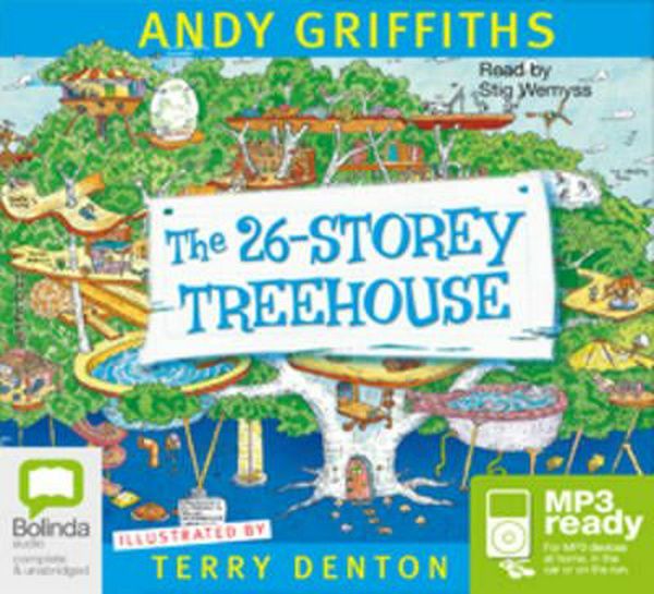 Cover Art for 9781743119297, The 26 Storey Treehouse (MP3) by Andy Griffiths