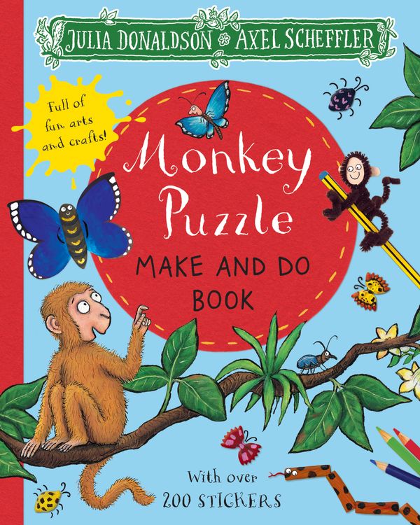Cover Art for 9781529023848, Monkey Puzzle Make and Do by Axel Scheffler
