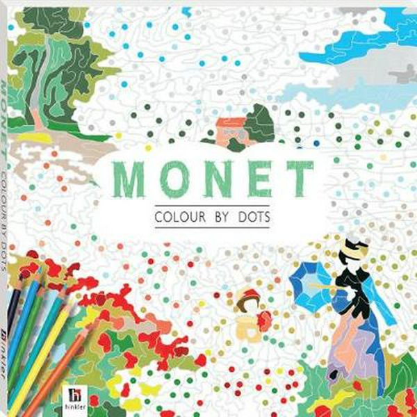 Cover Art for 9781488976322, Colour by Dots: Monet by 