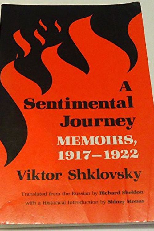 Cover Art for 9780801492914, A Sentimental Journey: Memoirs, 1917-1922 by (Translator), Viktor Shklovsky; Richard Sheldon