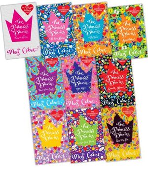 Cover Art for B005GP94CE, Meg Cabot The Princess Diaries 10 Books Collection Pack Set RRP: £71.43 (Ten Out of Ten, Mia Goes Fourth ,Third Time Lucky, Sixsational, To the Nines,The Princess Diaries, Seventh Heaven, Take Two, Give me Five,  After Eight) by Meg Cabot
