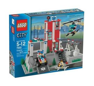 Cover Art for 0673419078375, Hospital Set 7892 by Lego