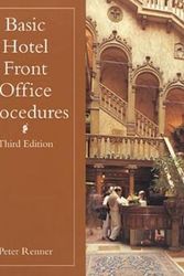 Cover Art for 9780471290643, Basic Hotel Front Office Procedures, 3rd Edition by Peter Renner