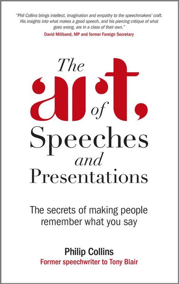 Cover Art for 9780470711958, The Art of Speeches and Presentations by Philip Collins