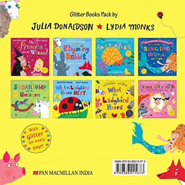 Cover Art for 9789386215673, Julia Donaldson and Lydia Monks x 8 Glitter Books Pack by Julia Donaldson
