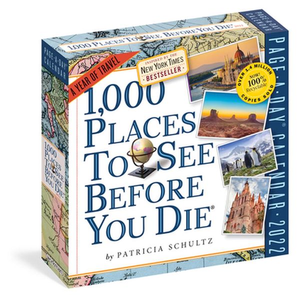 Cover Art for 9781523513413, 1,000 Places to See Before You Die Page-A-Day Calendar 2022 by Workman Calendars, Patricia Schultz