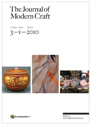 Cover Art for 9781847885562, The Journal of Modern Craft by Glenn Adamson, Tanya Harrod, Edward S. Cooke,, Jr.