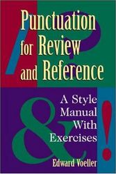 Cover Art for 9780844208176, Punctuation for Review and Reference by Edward A. Voeller