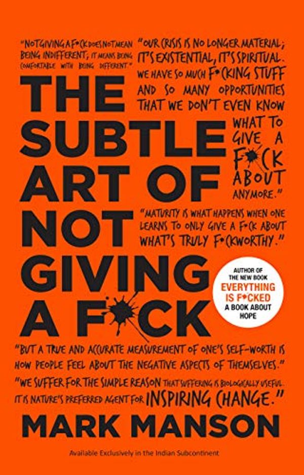 Cover Art for 9780063019720, The Subtle Art of Not Giving a F*ck by Mark Manson