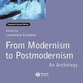 Cover Art for 9780631232124, From Modernism to Postmodernism by Lawrence E. Cahoone