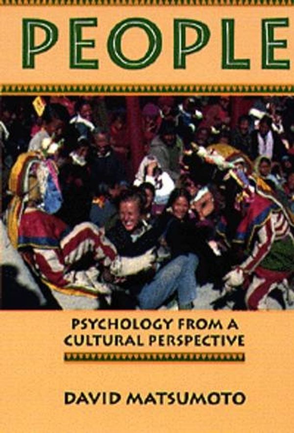 Cover Art for 9780534193386, People: Psychology from a Cultural Perspective by Matsumoto, David