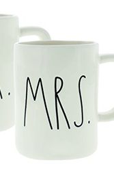 Cover Art for 0748388947776, Rae Dunn Artisan Collection Mr. & Mrs. Set of (2) Mugs By Magenta, White by Unknown