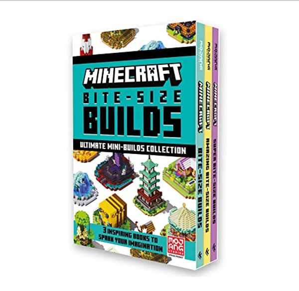 Cover Art for 9780008537548, Minecraft Bite Size Builds Slipcase x 3: The official collection of illustrated mini-projects with over 60 fun builds: great for gamers of all ages and abilities. by Mojang AB