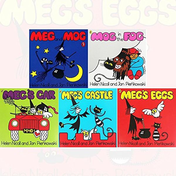 Cover Art for 9789123503759, Meg and Mog Collection 5 Books Bundle (Owl at School (Picture Puffin), Mog in the Fog, Meg's Car, Meg up the Creek, Mog at the Zoo) by Helen Nicoll