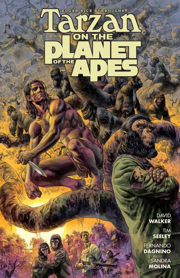 Cover Art for 9781506701578, Tarzan on the Planet of the Apes by Tim Seeley, David Walker