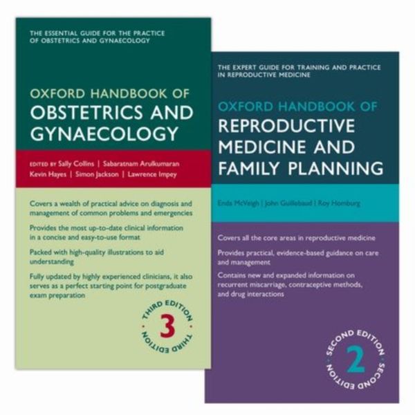 Cover Art for 9780198758044, Oxford Handbook of Obstetrics and Gynaecology 3e and Oxford Handbook of Reproductive Medicine and Family Planning 2e Pack (Oxford Medical Handbooks) by Sally Collins