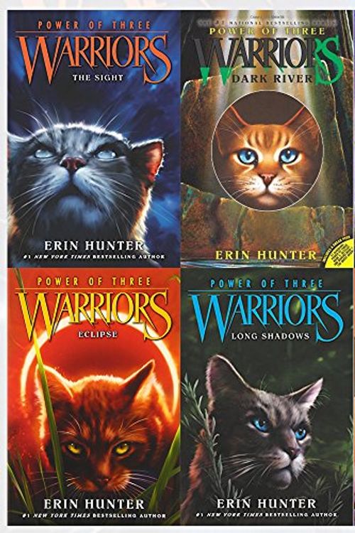 Cover Art for 9789123598366, Warriors Power of Three Erin Hunter Collection 6 Books Set With Gift Journal (The Sight, Dark River, Outcast, Eclipse, Long Shadows, Sunrise) by Erin Hunter