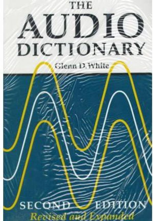 Cover Art for 9780295975412, Audio Dictionary by Glenn D. White