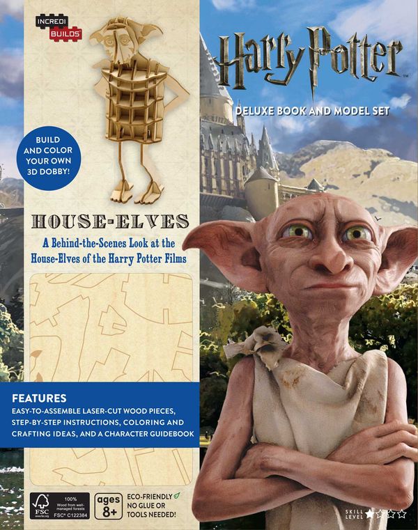 Cover Art for 9781682980057, Incredibuilds - Harry Potter House-elves: Deluxe Model and Book Set by Jody Revenson