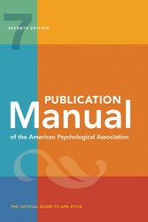 Cover Art for 9781433832178, Publication Manual of the American Psychological Association by American Psychological Association