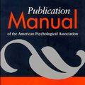 Cover Art for B004MTWQUC, Publication Manual of the American Psychological Association, 5th Edition by American Psychological Association