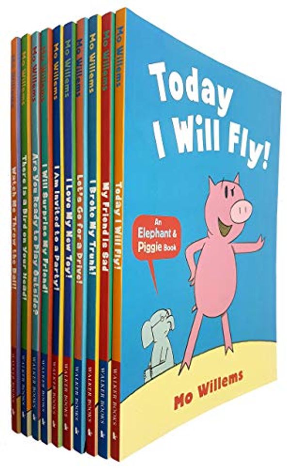 Cover Art for 9789123978373, Elephant and Piggie Series 10 Books Collection Set By Mo Willems (Today I Will Fly, My Friend Is Sad, I Broke My Trunk, Let's Go for a Drive, I Love My New Toy, I Am Invited to a Party and More) by Mo Willems