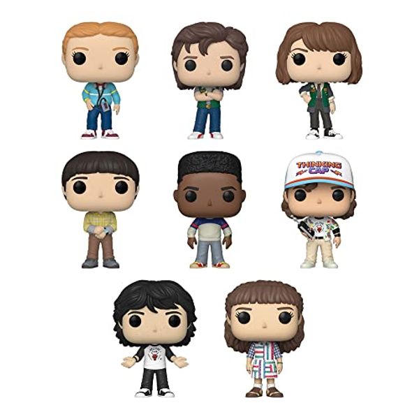 Cover Art for B0B15DFW3P, Funko Pop! Stranger Things Season 4 Set of 8 - Eleven, Mike Wheeler, Dustin Henderson, Lucas Sinclair, Will Byers, Robin, Steve Harrington and Max Mayfield by Unknown