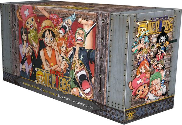 Cover Art for 9781421590523, One Piece Box Set 3: Thriller Bark to New World, Volumes 47-70 by Eiichiro Oda