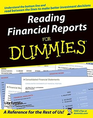 Cover Art for 9780764577338, Reading Financial Reports For Dummies by Lita Epstein