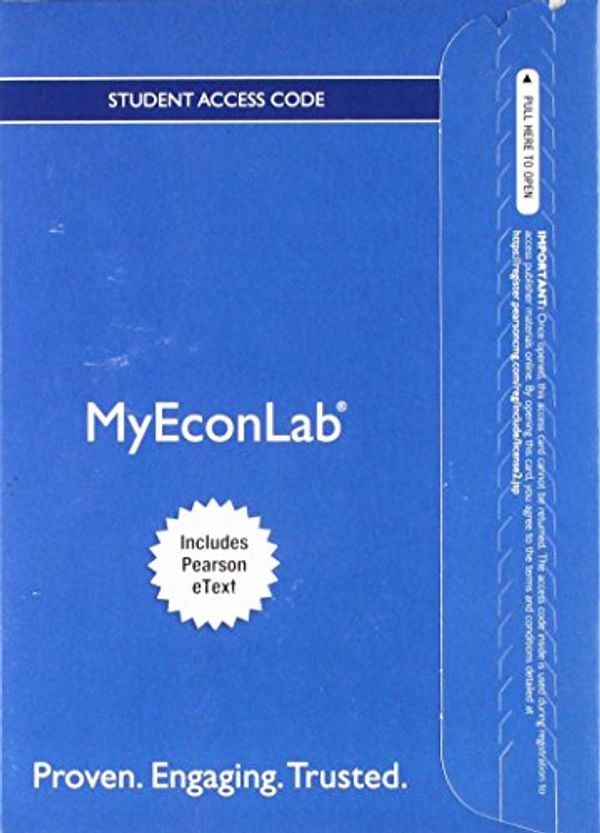 Cover Art for 9780134525860, Myeconlab with Pearson Etext -- Access Card -- For Money, Banking, and the Financial by R. Glenn Hubbard