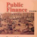 Cover Art for 9780071167383, Public Finance by Harvey S. Rosen