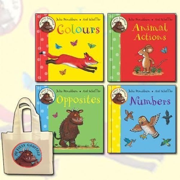 Cover Art for 9788574004990, Julia Donaldson My First Gruffalo Collection 4 Books Set In Bag (Numbers, Animal Actions, Opposites, Colours) by Julia Donaldson