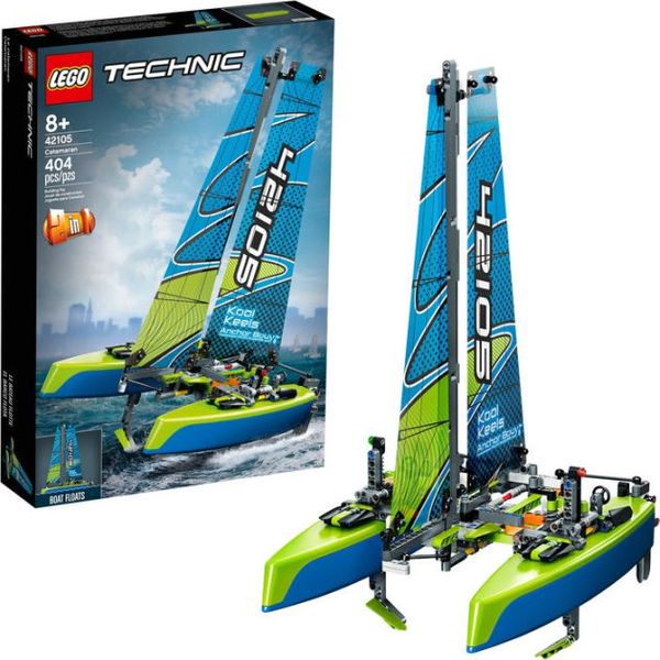 Cover Art for 0673419318587, LEGO Technic Catamaran 42105 Model Sailboat Building Kit, New 2020 (404 Pieces) by Unknown