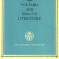 Cover Art for 9780729401197, Voltaire and English Literature (Hardcover) by Ahmad Gunny