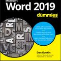 Cover Art for 9781119514060, Word 2019 For Dummies by Dan Gookin