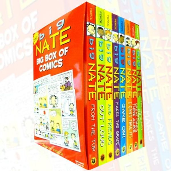 Cover Art for 9789766704896, Big Nate Box Set 8 Book Boxed Set Lincoln Peirce Collection (Big Nate: From the Top,Big Nate: Out Loud,Big Nate: And Friends,Big Nate: Makes the Grade , Big Nate: Game On!,Big Nate: I Can't Take It!,Big Nate: Great Minds Think Alike,Big Nate: The Crowd Go by Lincoln Peirce
