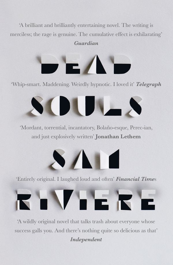 Cover Art for 9781474617673, Dead Souls by Sam Riviere