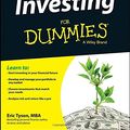 Cover Art for 9781118884928, Investing For Dummies by Eric Tyson