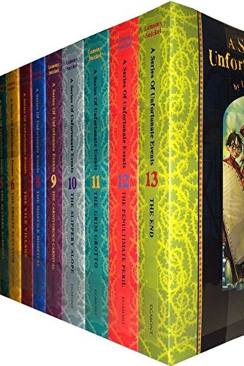 Cover Art for 9783200328396, A Series of Unfortunate Events 1-13 Books Set Pack 13 Collection RRP £90.87 ( Includes The Bad Beginning, The Reptile Room, The Wide Window, The Grim Grotto, The Penultimate Peril, The End ) (A Series of Unfortunate Events) by Lemony Snicket