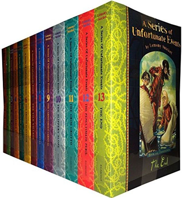 Cover Art for 9783200328396, A Series of Unfortunate Events 1-13 Books Set Pack 13 Collection RRP £90.87 ( Includes The Bad Beginning, The Reptile Room, The Wide Window, The Grim Grotto, The Penultimate Peril, The End ) (A Series of Unfortunate Events) by Lemony Snicket