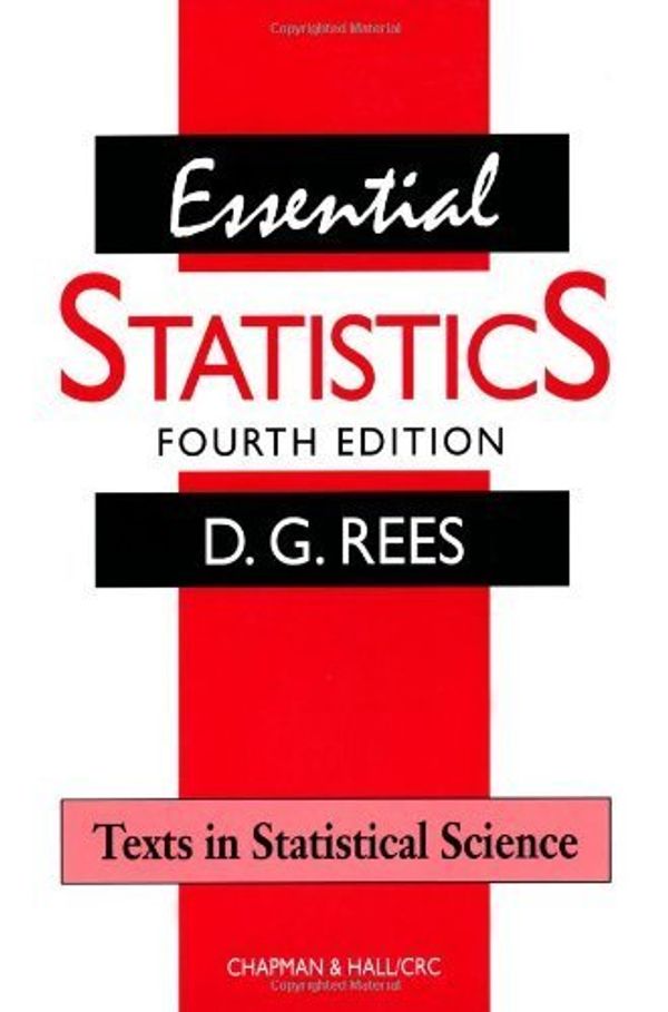 Cover Art for B010WEQGFG, Essential Statistics, Fourth Edition by D.g. Rees