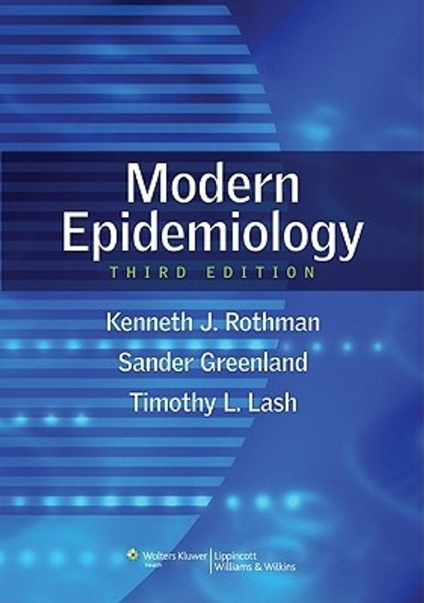 Cover Art for 9780781755641, Modern Epidemiology by Kenneth J. Rothman