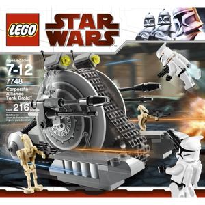 Cover Art for 0673419113298, Corporate Alliance Tank Droid Set 7748 by LEGO Star Wars