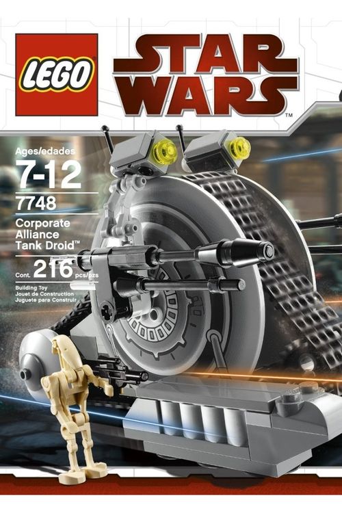 Cover Art for 0673419113298, Corporate Alliance Tank Droid Set 7748 by LEGO Star Wars