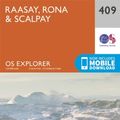 Cover Art for 9780319246443, Raasay, Rona and ScalpayOS Explorer Map by Ordnance Survey