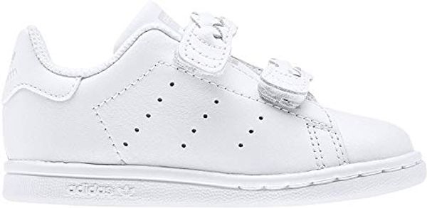 Cover Art for 4062051380025, adidas Unisex_Baby Stan Smith CF First Walker Shoe, Footwear White Footwear White Grey, 3K by 